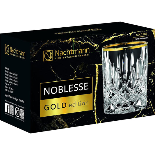 Nachtmann - Noblesse Gold edition whisky tumbler (Set of 2)